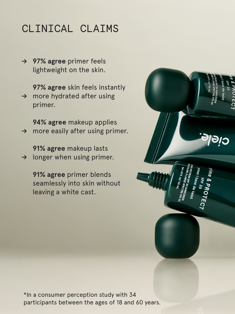 ciele cosmetics | prime & PROTECT SPF 30+