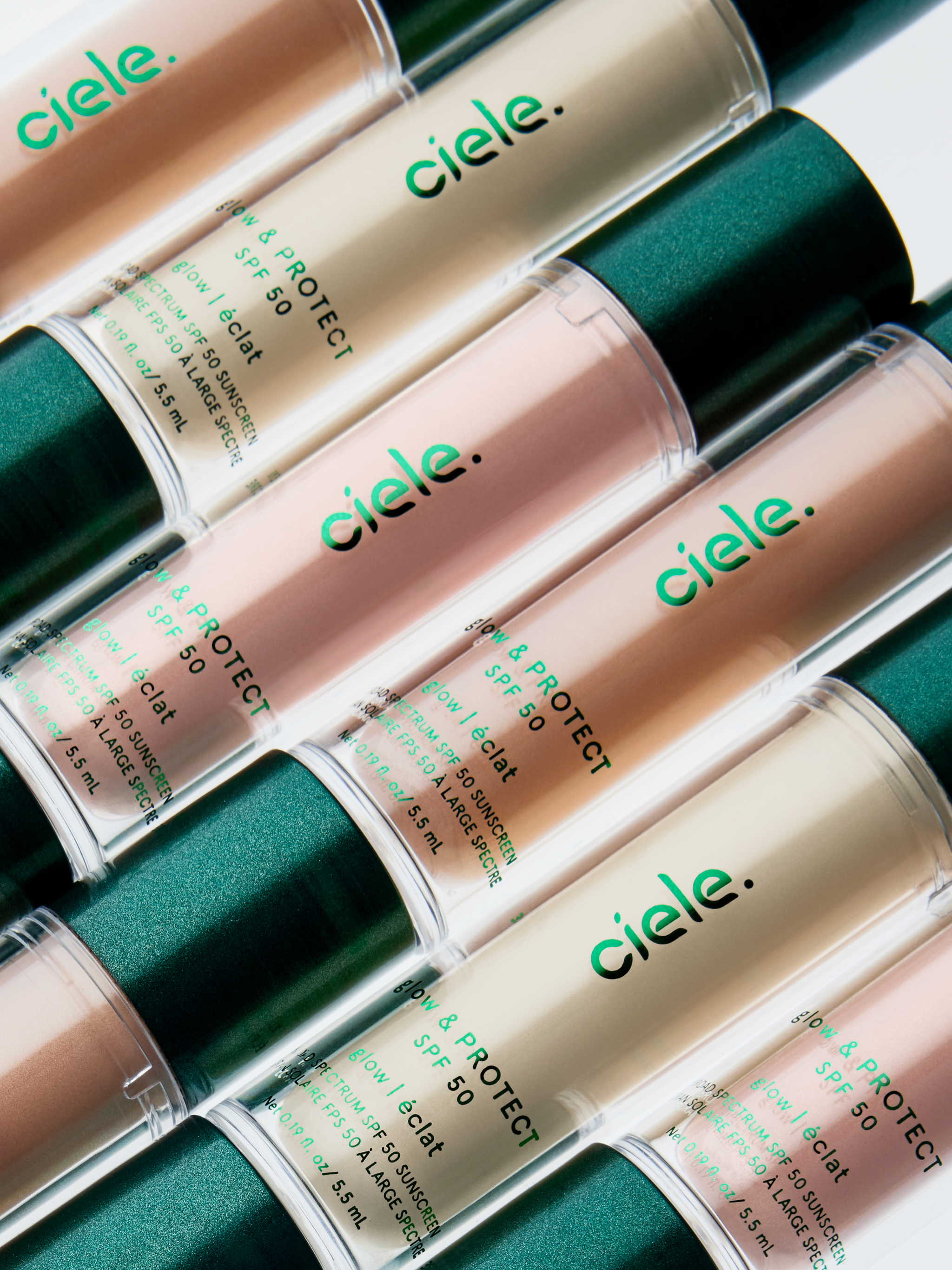 Célestelle foundation & Lumière Cream glow & PROTECT SPF 50+ – ciele cosmetics